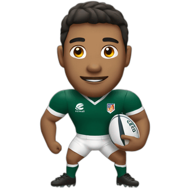 Joueur de rugby emoji