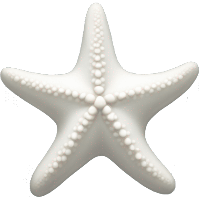 White starfish  emoji