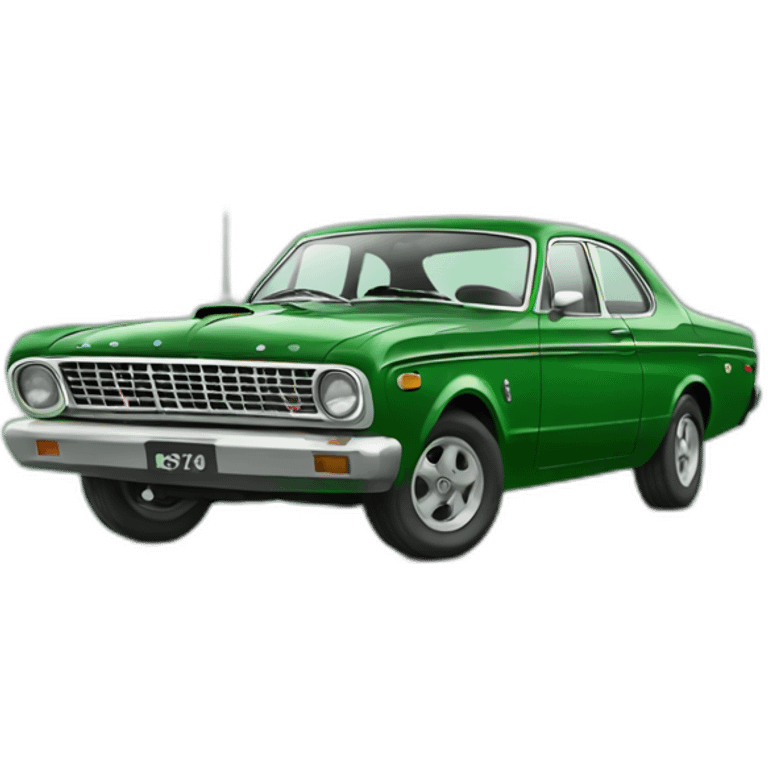 green old ford falcon emoji