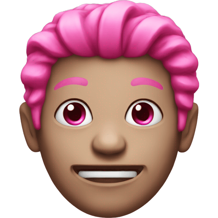 Pink evil  emoji