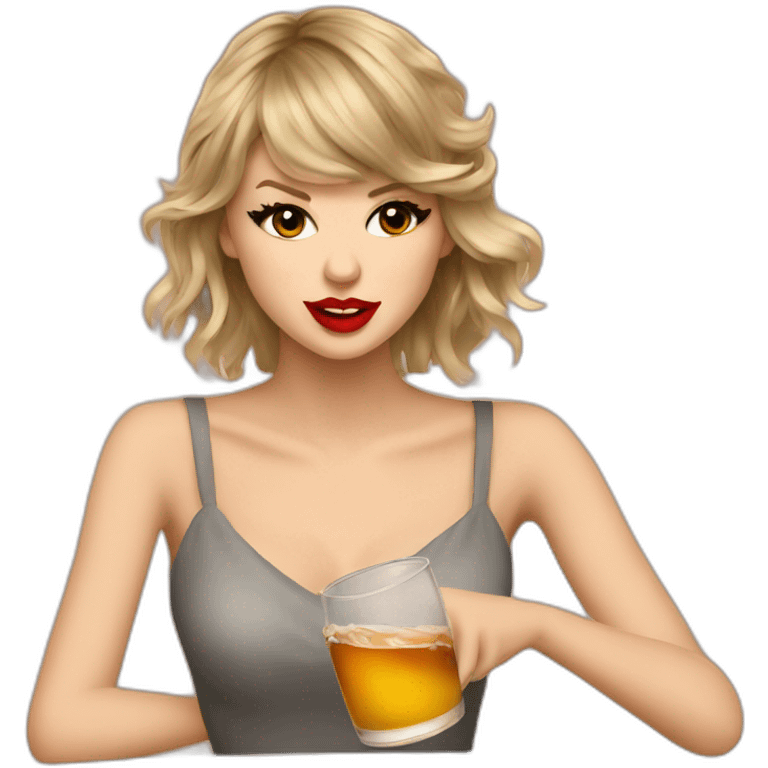 drunk taylor swift emoji