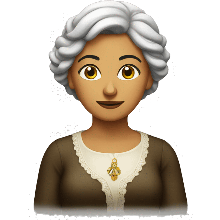 Sicilian woman  emoji