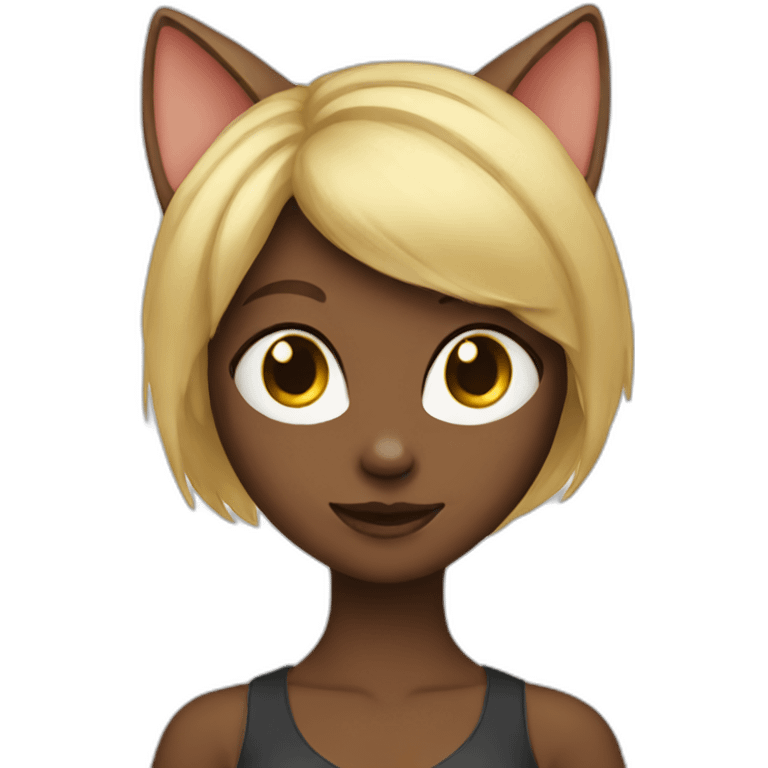 Cat women girl emoji