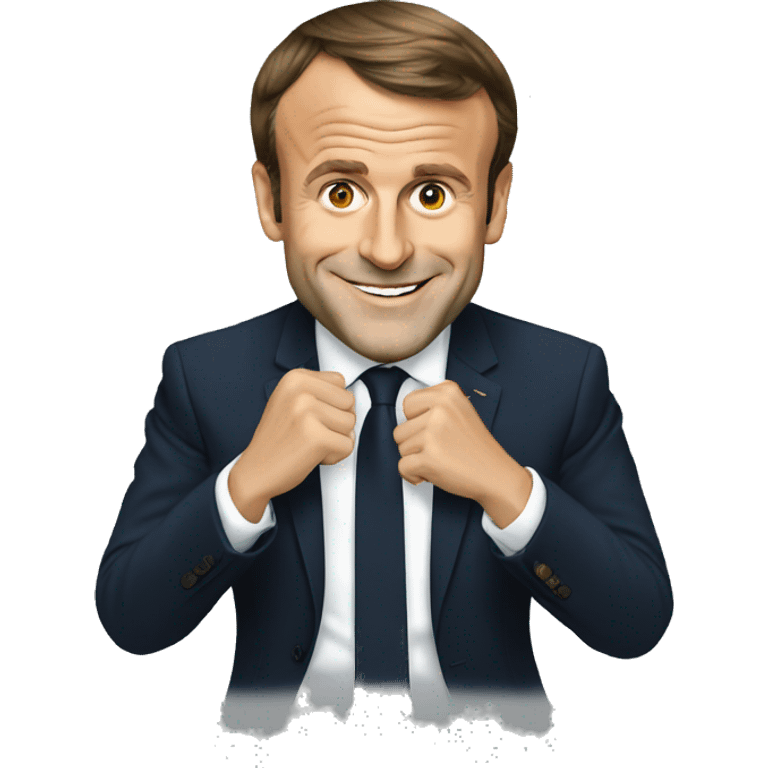 Emmanuel Macron emoji