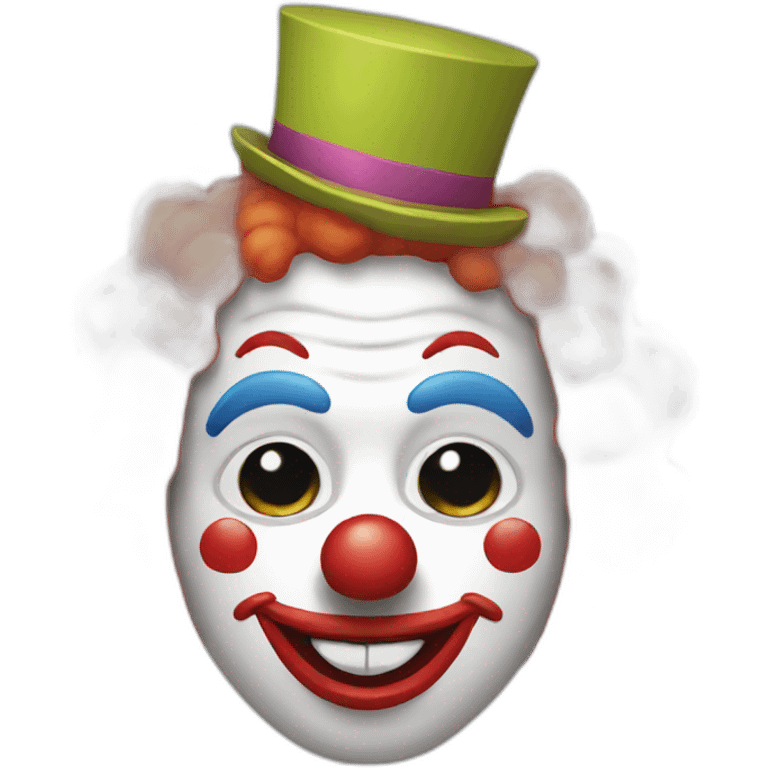 clown mask emoji