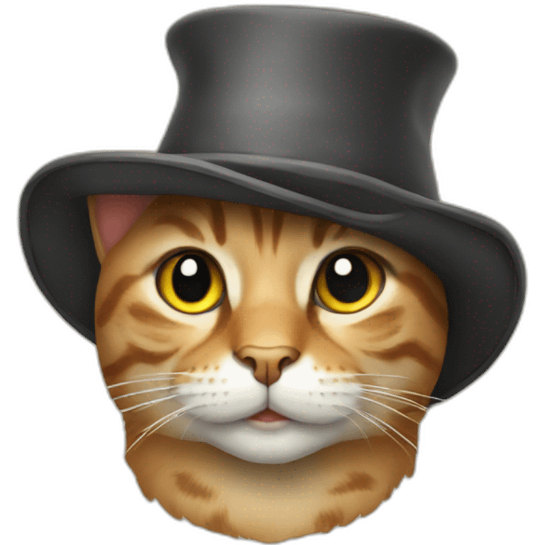 cat with hat emoji