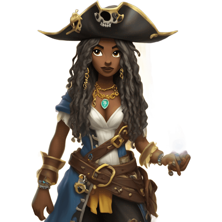 Pirate sorceress emoji