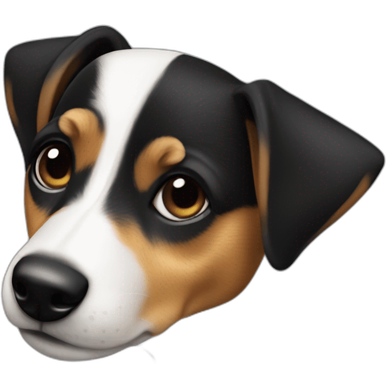 Black and tan jack russell emoji