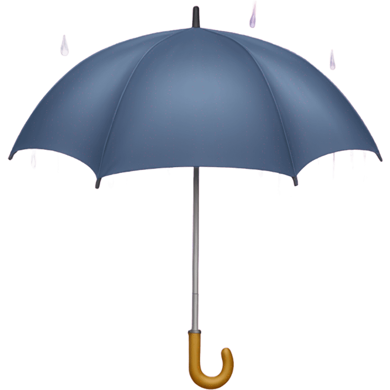 Rain with a Pink umbrella underneath  emoji