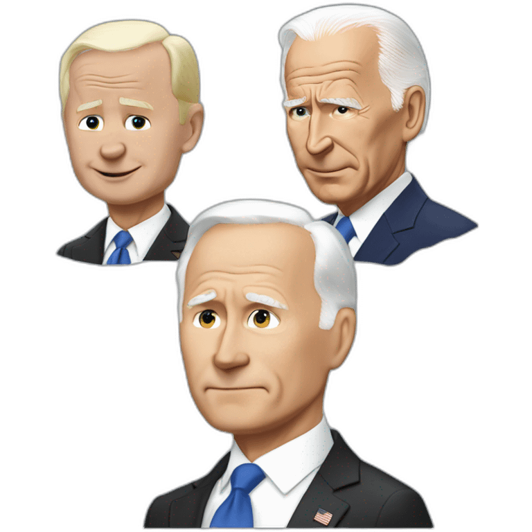 Biden-Putin-Tokaev emoji