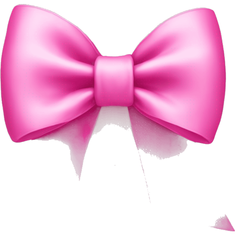 Pink bow  emoji