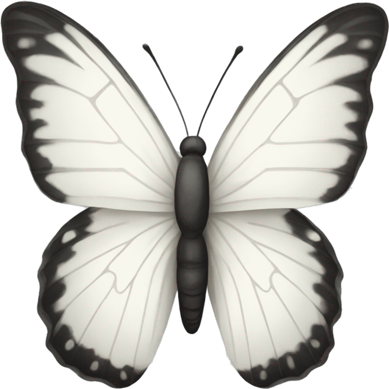 white butterfly emoji