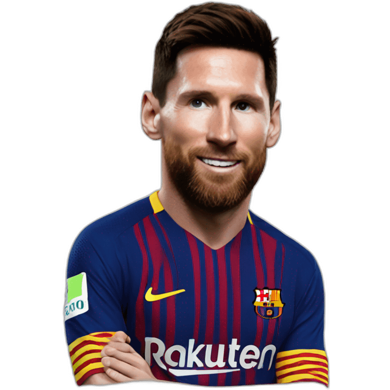 Messi sur Ronaldo emoji