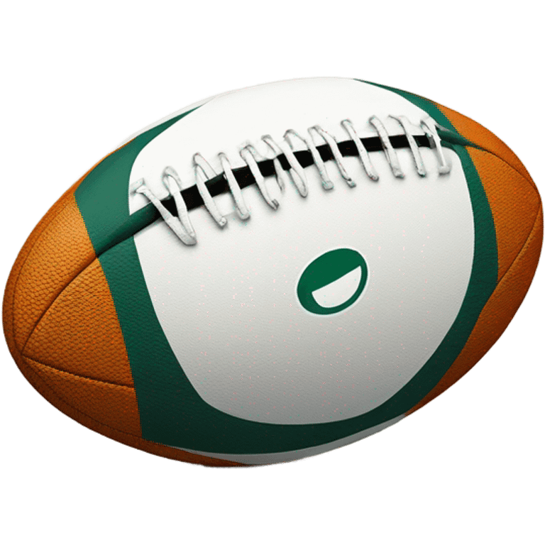 Rugby ball emoji