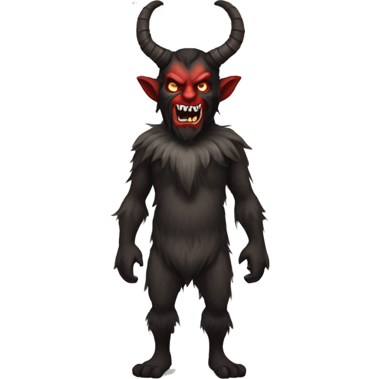 Full body Krampus emoji