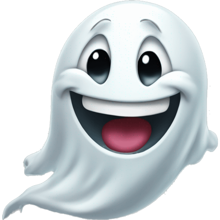 laughing ghost emoji