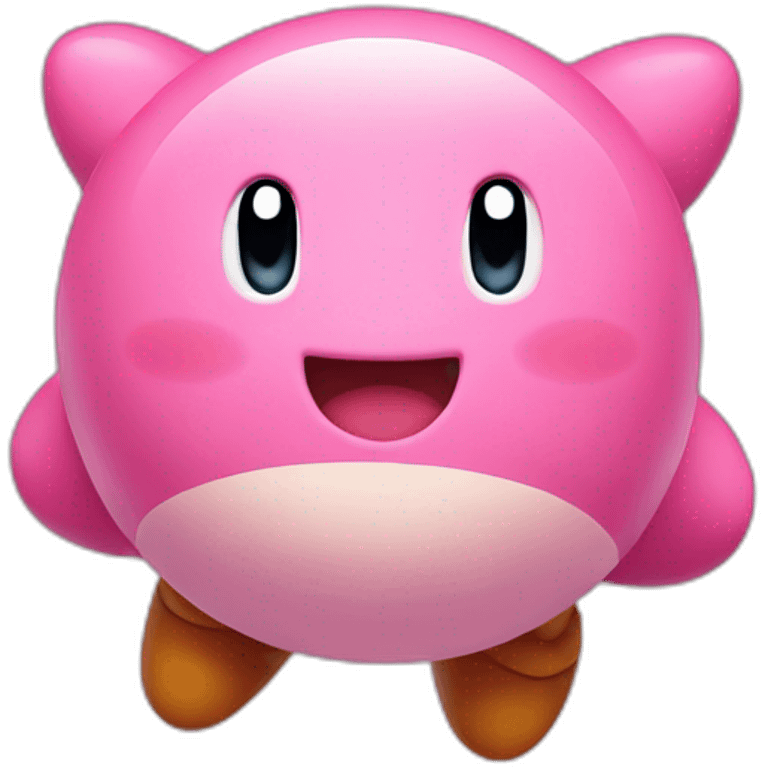 Kirby jump emoji