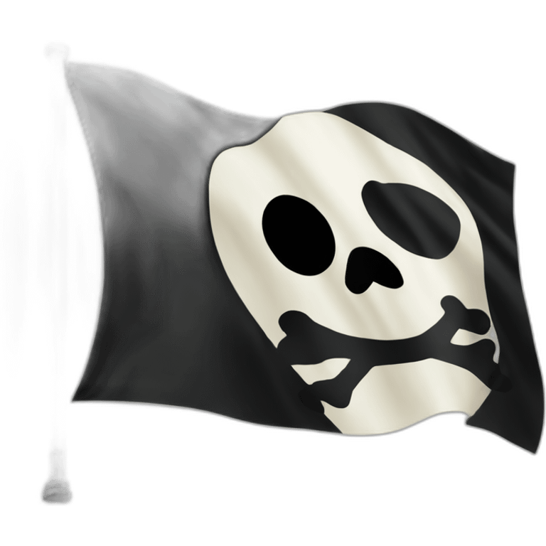 apple jolly Roger flag emoji