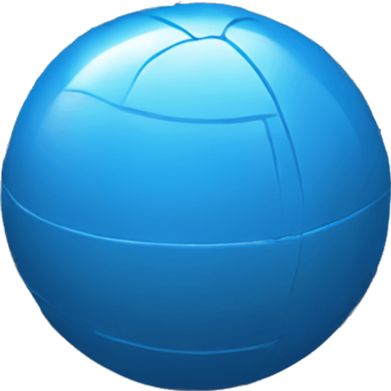 Bitcoin's Blue ball emoji