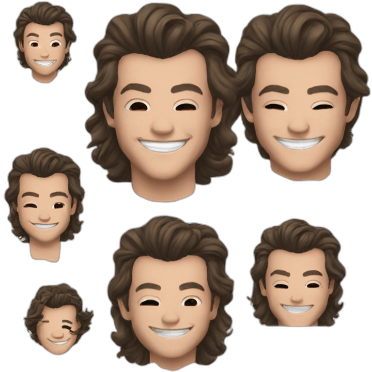 Harry styles smile emoji