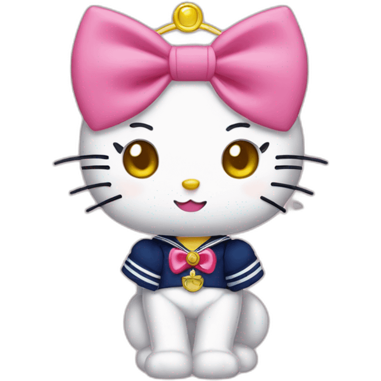 hello kitty sailor moon emoji