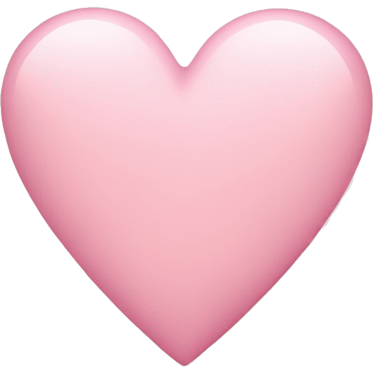 light pink heart emoji