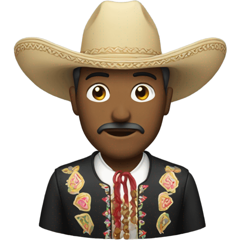 Man with a charro emoji