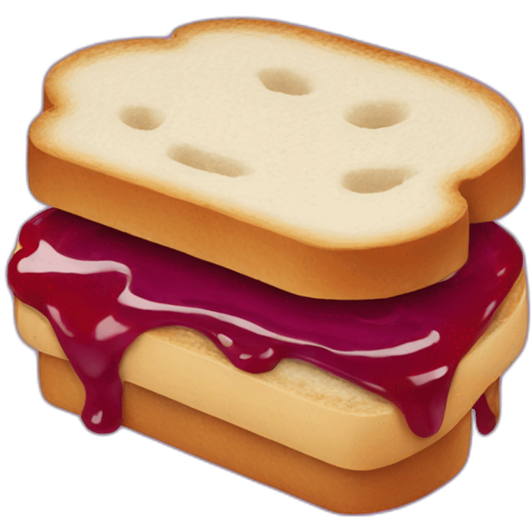 PB&J sandwich emoji