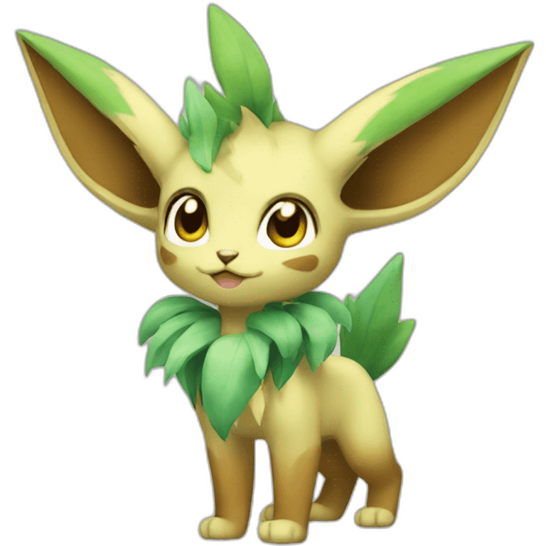 Leafeon Pokemon emoji