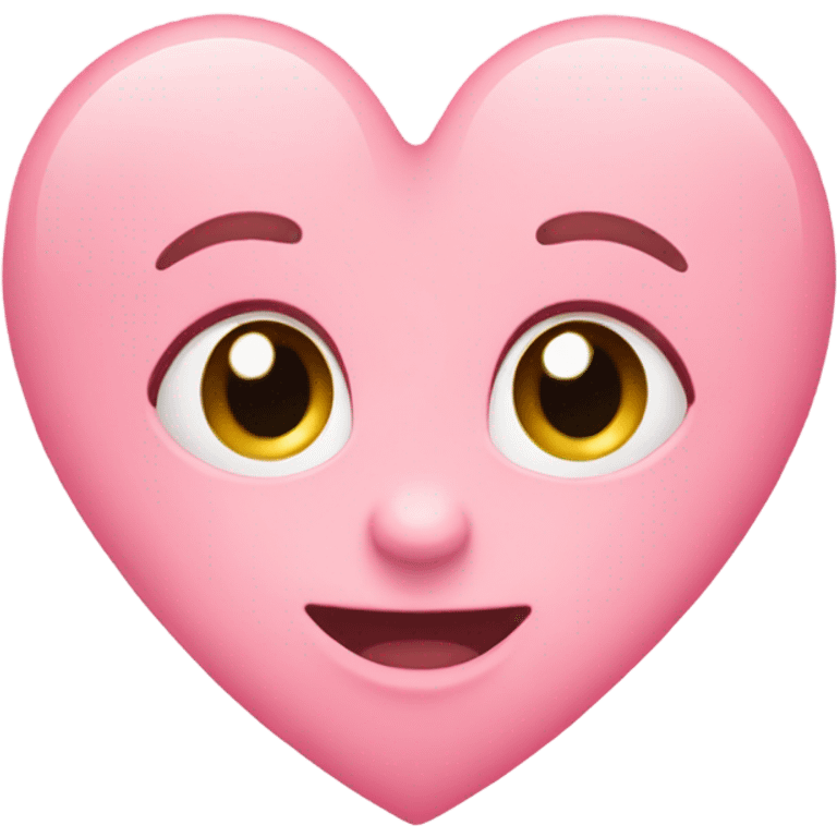 baby pink heart emoji