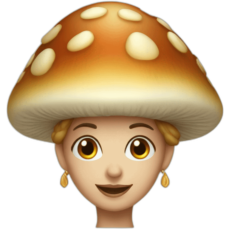 mushroom queen emoji