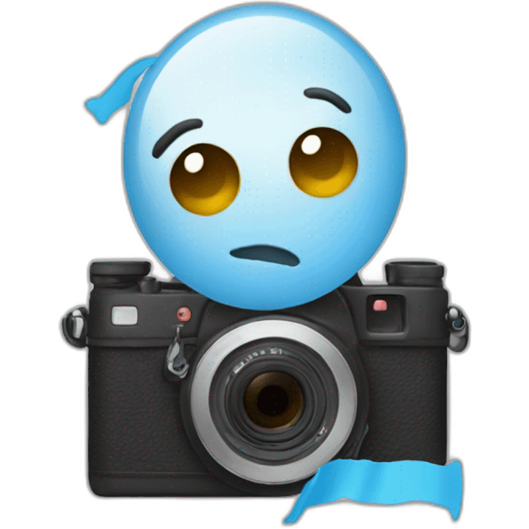 twitter and camera emoji