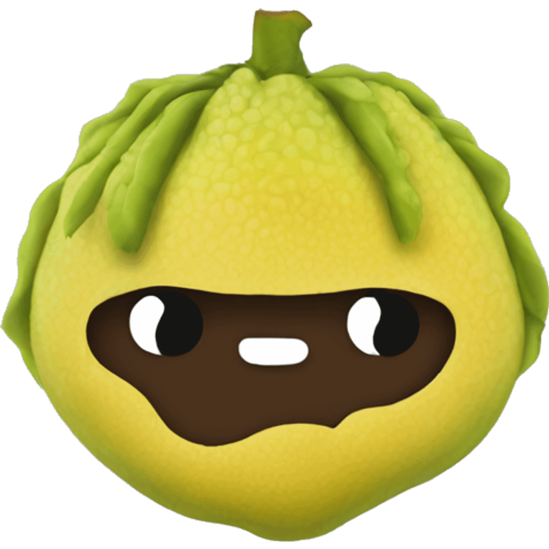 a jackfruit emoji emoji