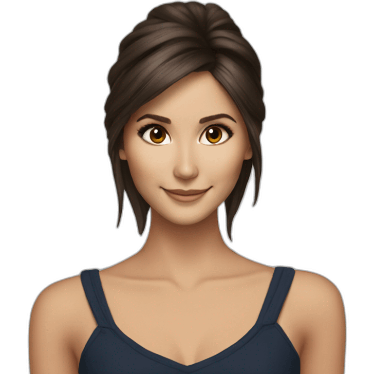 nina dobrev emoji