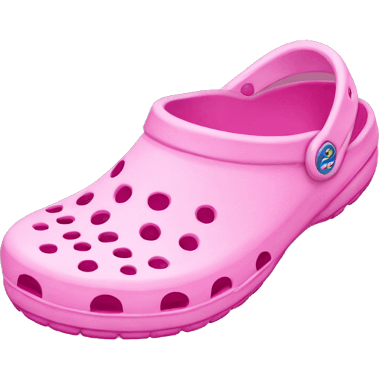 Pink crocs  emoji