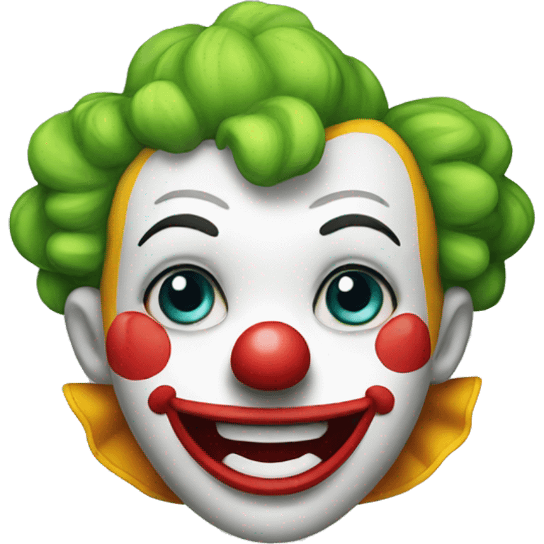 cute clown emoji