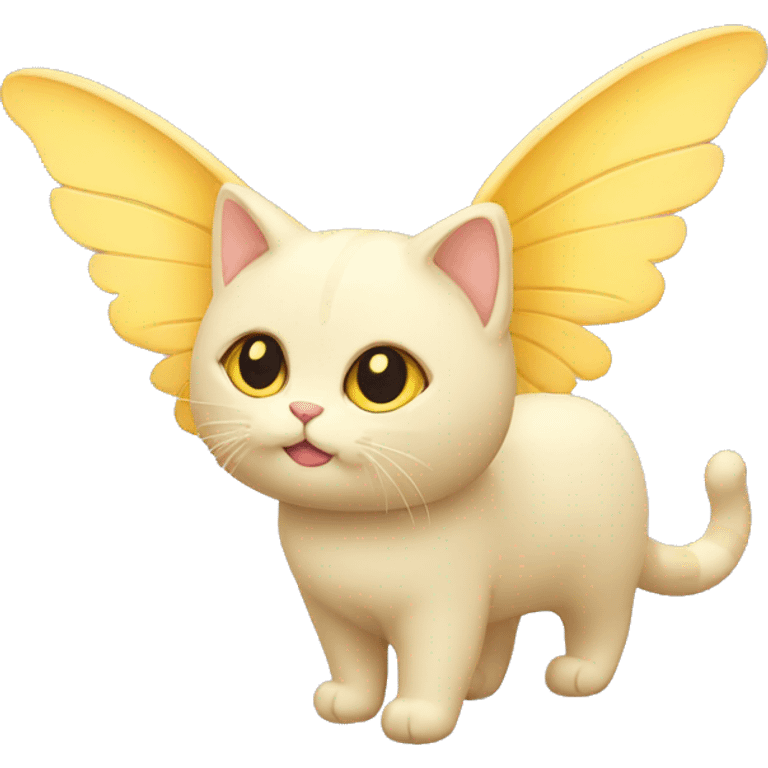 butter cat with wings emoji