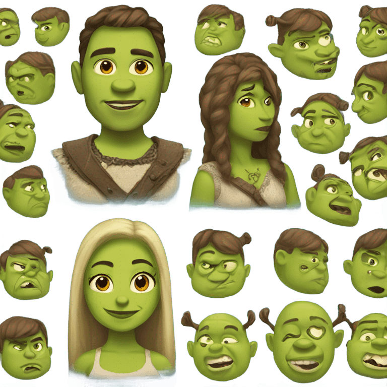 Transgender Shrek  emoji