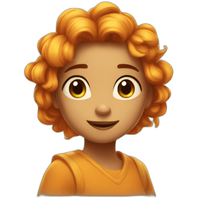 Elemental pixar amber nilo emoji