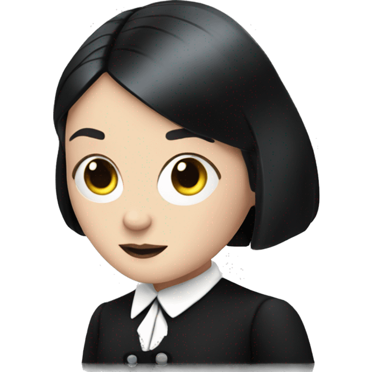 wednesday addams emoji