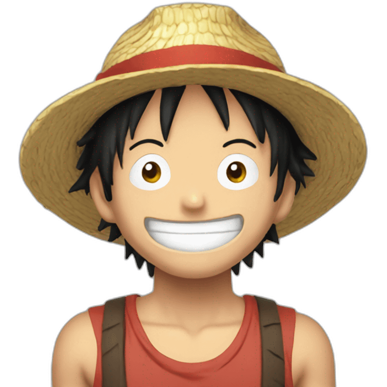 Luffy emoji