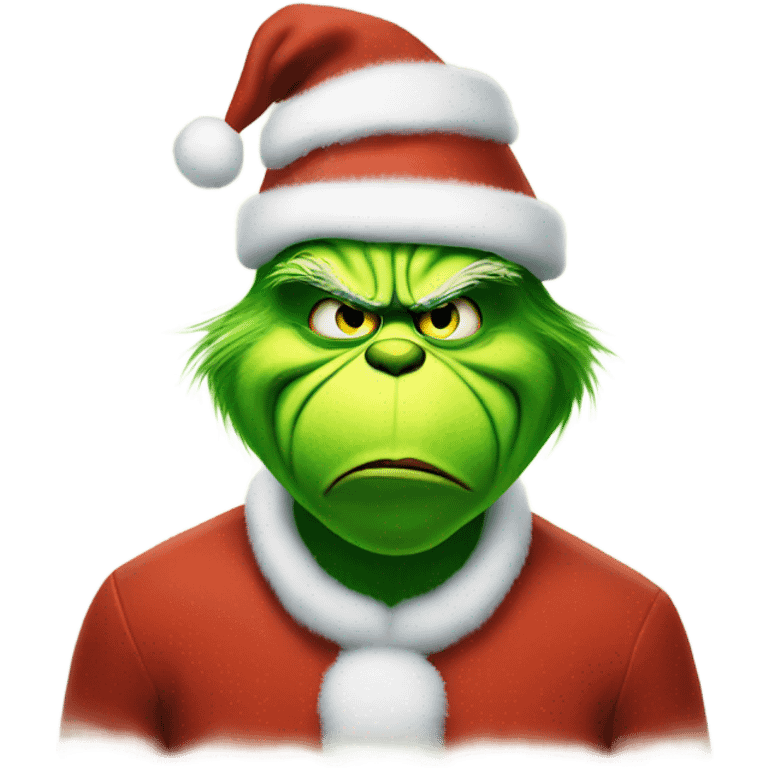 grinch stealing christmas emoji