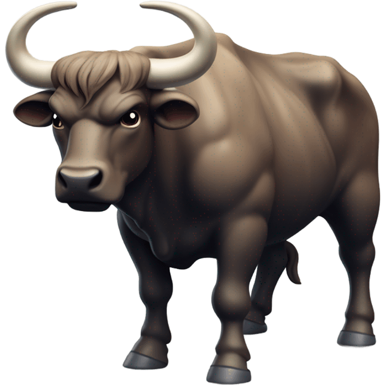 charging bull emoji