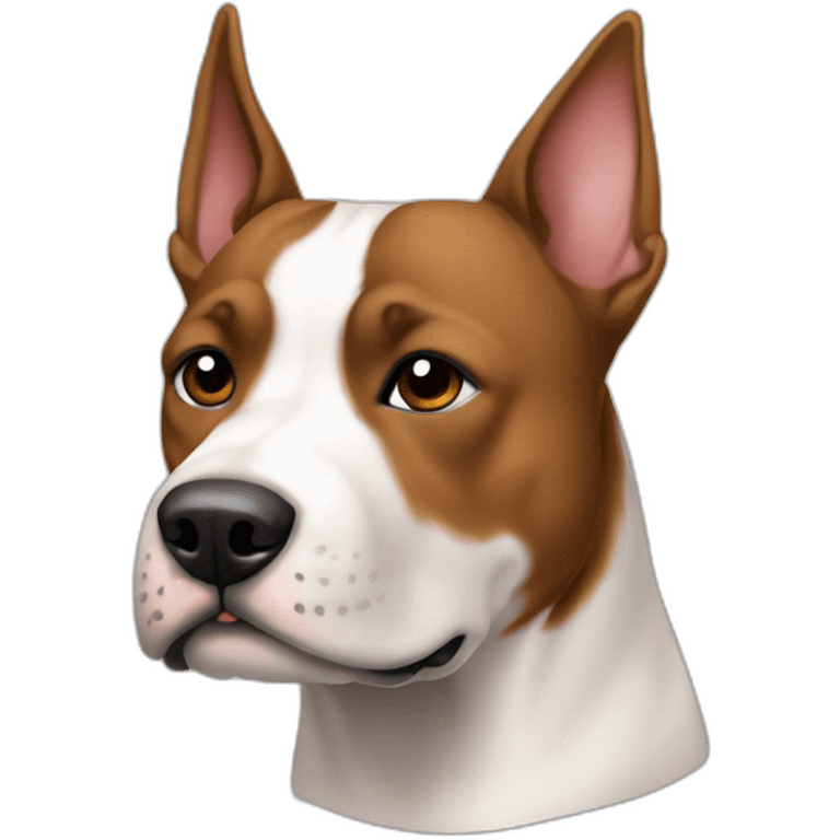 AMSTAFF MARRON ET BLANC emoji