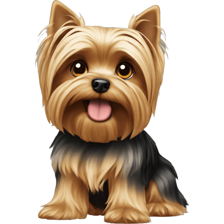 Dog Yorkshire Terrier emoji