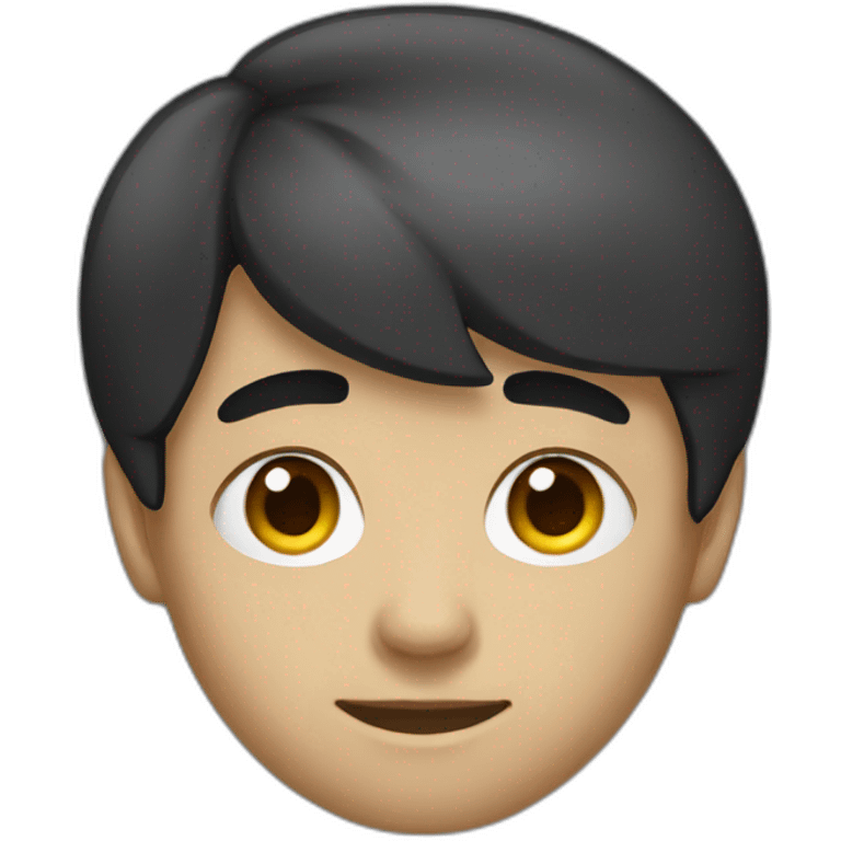 developer with short black hair and  Mac emoji