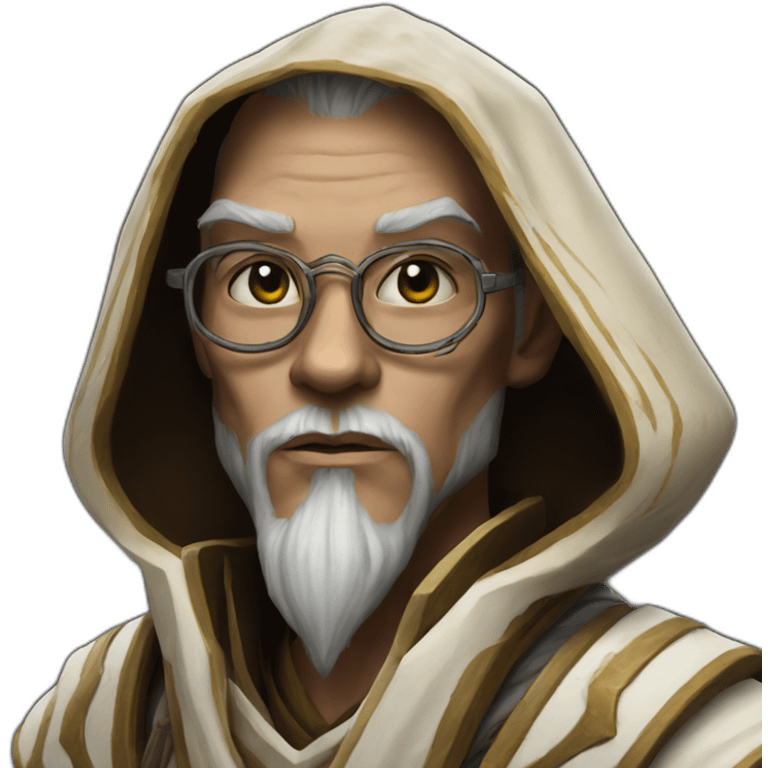 hyperrealist jedi in world of warcraft emoji