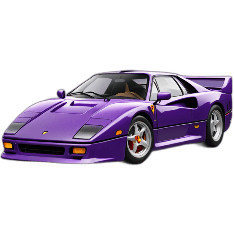 F40 violette emoji