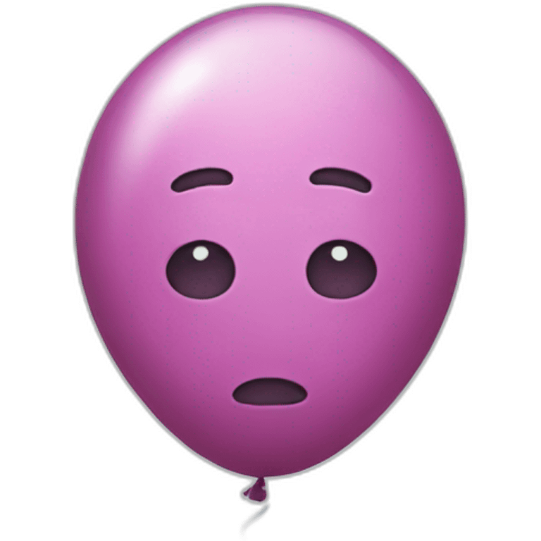 sad balloon emoji