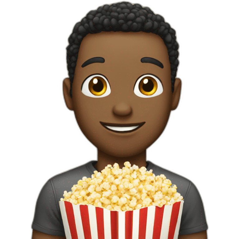 Young Guy Popcorn emoji